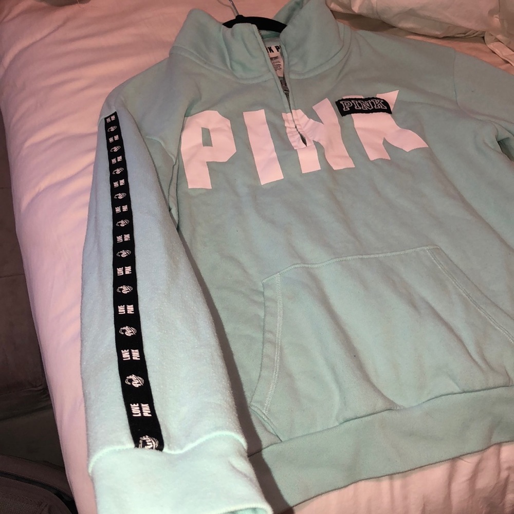 Pink Quarterzip sweatshirt